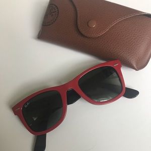 Candy Apple Red Ray-Ban Wayfarers